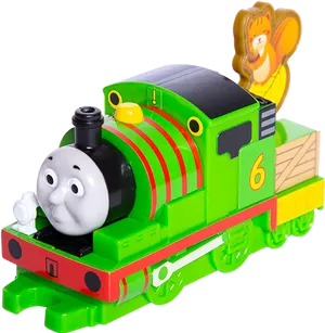 Thomas Friends Percy Toy Figure PNG Image