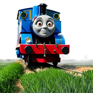 Thomas Through The Green Fields Png Rfb PNG Image