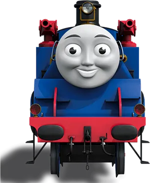 Thomasthe Tank Engine Smiling PNG Image