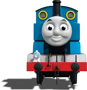 Thomasthe Tank Engine Smiling PNG Image