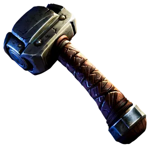 Thor's Weapon Hammer Png 06122024 PNG Image