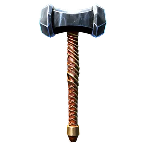 Thor's Weapon Hammer Png 06122024 PNG Image