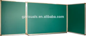 Three Panel Folding Blackboard PNG Image