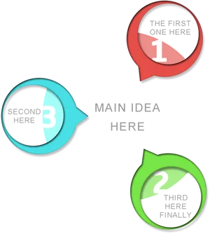 Three Step Process Infographic PNG Image