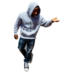 Thug In Hoodie Png 06252024 PNG Image