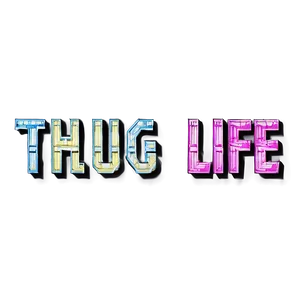 Thug Life Text Png Otc78 PNG Image