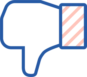 Thumbs Down Dislike Symbol PNG Image