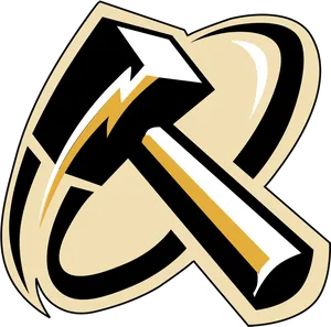 Thunderbolt Hockey Logo PNG Image