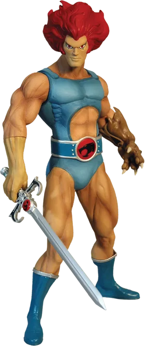 Thundercats Leader Lion O Figure PNG Image