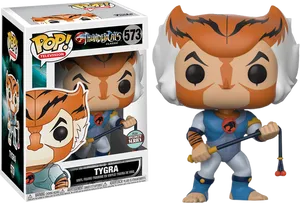 Thundercats Tygra Funko Pop Figure PNG Image