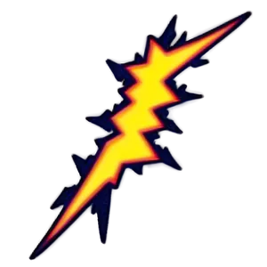 Thunderous Yellow Lightning Png Van PNG Image