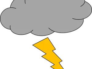 Thunderstorm_ Cartoon_ Lightning_ Strike PNG Image