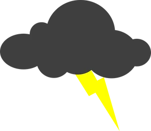 Thunderstorm Icon Lightning Bolt PNG Image