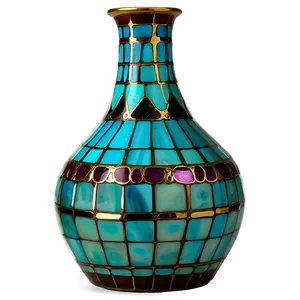 Tiffany Glass Vase Png 06242024 PNG Image