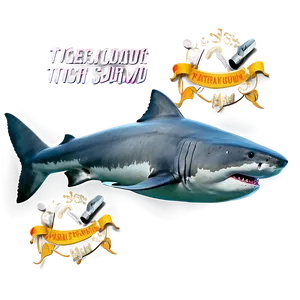 Tiger Shark Side View Png Ixm PNG Image