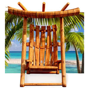 Tiki Beach Chair Png Nct PNG Image