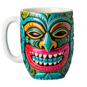 Tiki Themed Dinnerware Png Duc PNG Image