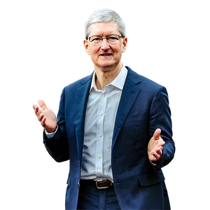 Tim Cook Digital Transformation Png Kyg45 PNG Image