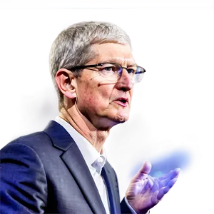 Tim Cook Keynote Speech Png Kdi89 PNG Image