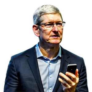 Tim Cook Technology Visionary Png 06252024 PNG Image