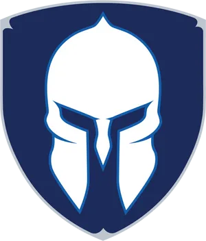 Titans Logo Shield Spartan Helmet PNG Image