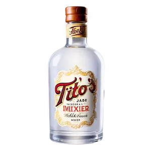 Tito's Vodka Mixer Png Occ PNG Image