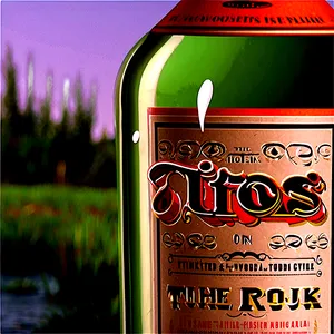 Tito's Vodka On The Rocks Png 06252024 PNG Image