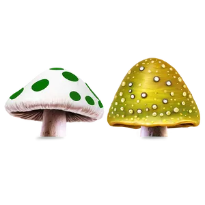 Toadstool Trio Png 06242024 PNG Image