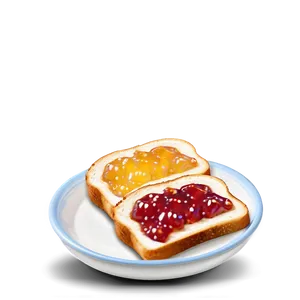 Toast With Jam PNG Xaq81 PNG