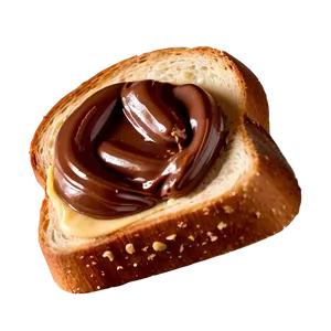 Toast With Nutella PNG Rum83 PNG