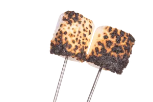 Toasted Marshmallowson Sticks PNG Image