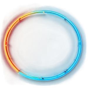 Token Border In Neon Png Dwx PNG Image