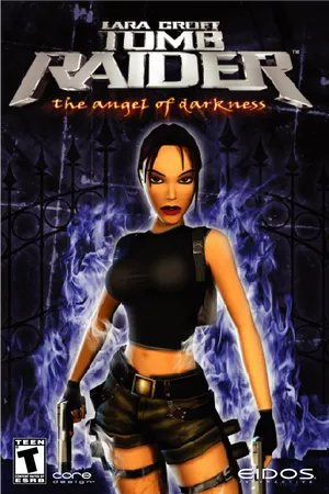 Tomb Raider Angelof Darkness Cover Art PNG Image