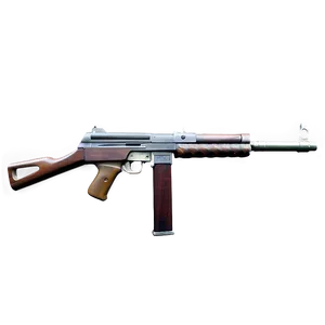 Tommy Gun D PNG Image