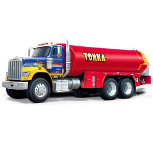 Tonka Tanker Truck Illustration Png 32 PNG Image