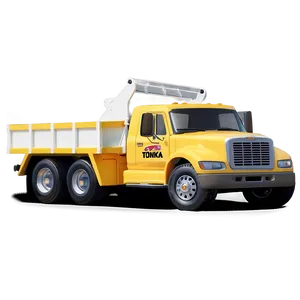 Tonka Truck In Action Scene Png Qmx61 PNG Image