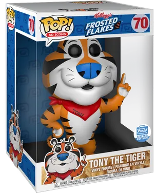 Tony The Tiger Funko Pop Limited Edition PNG Image