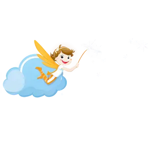 Tooth Fairy On Cloud Png Mml PNG Image