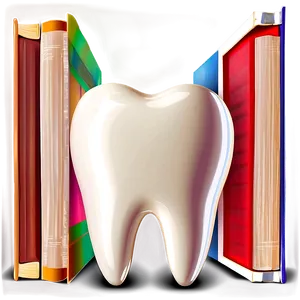 Tooth With Book Clipart Png Noq81 PNG Image