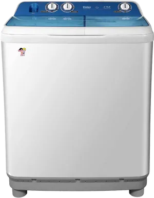 Top Loading Washing Machine Haier Model PNG Image