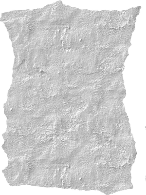 Torn Black Paper Texture PNG Image