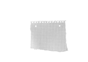 Torn Notebook Paper Black Background PNG Image