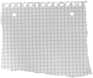 Torn Notebook Paper Texture PNG Image