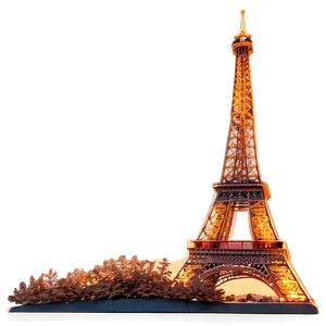 Torre Eiffel Sunset View Png Pfk51 PNG Image