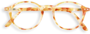 Tortoiseshell Pattern Eyeglasses Transparent Background PNG Image