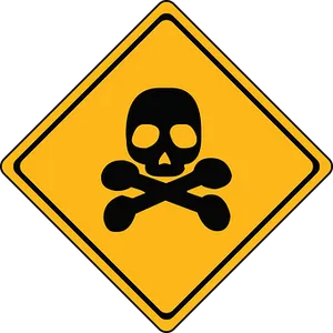 Toxic Hazard Sign PNG Image