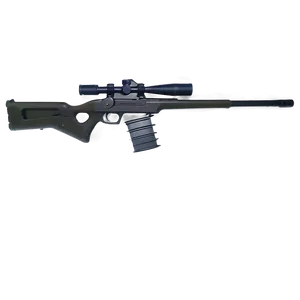 Toy Sniper Rifle Gun Png Qrv PNG Image