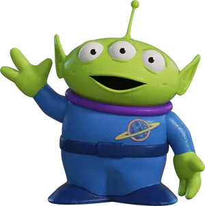 Toy Story Alien Character Greeting PNG Image