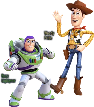 Toy Story Buzzand Woody PNG Image