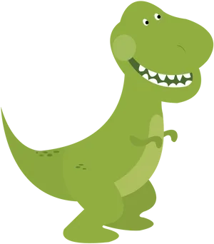 Toy Story Green Dinosaur Character PNG Image